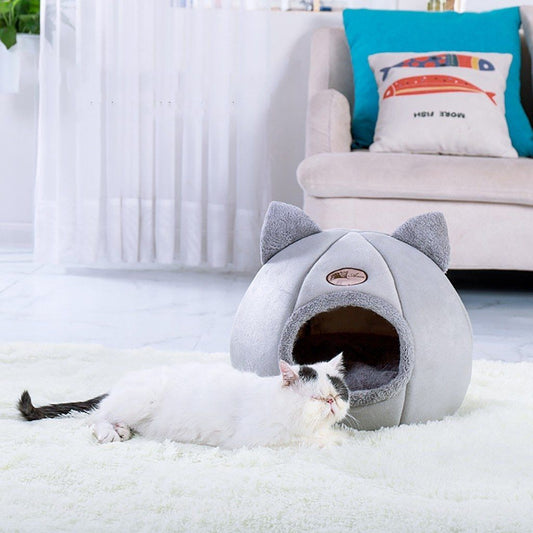 ComfyHouse™ - Niche pour chat ultra confortable - L'amour des chats